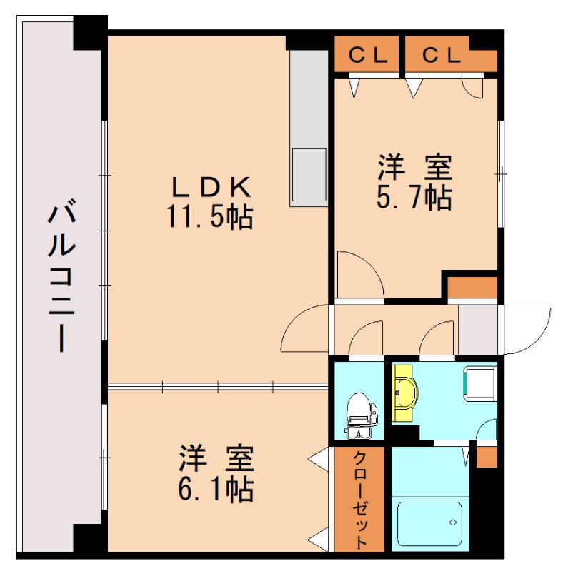 部屋写真