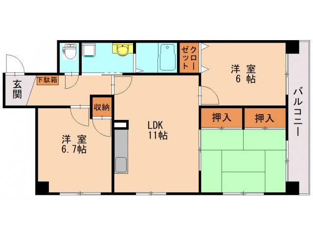 部屋写真