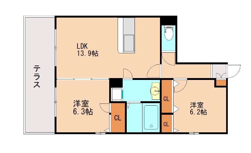 部屋写真