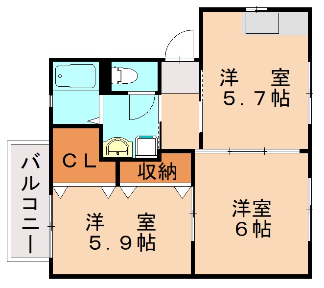 部屋写真