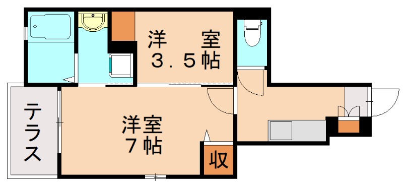 部屋写真