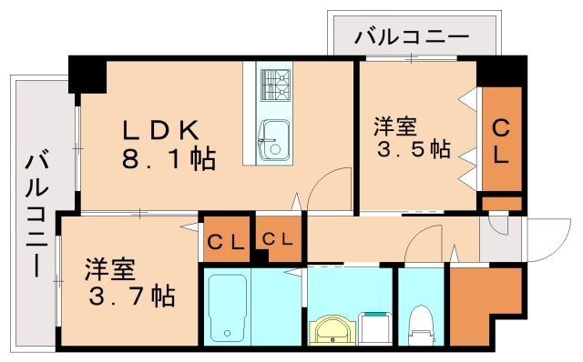 部屋写真