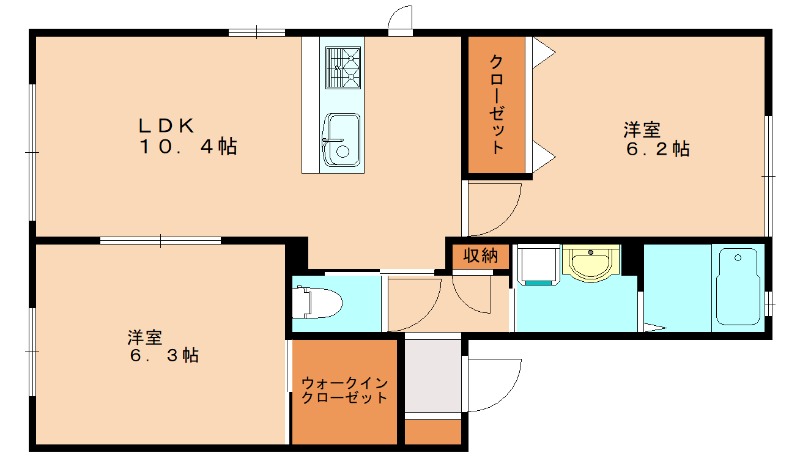 部屋写真
