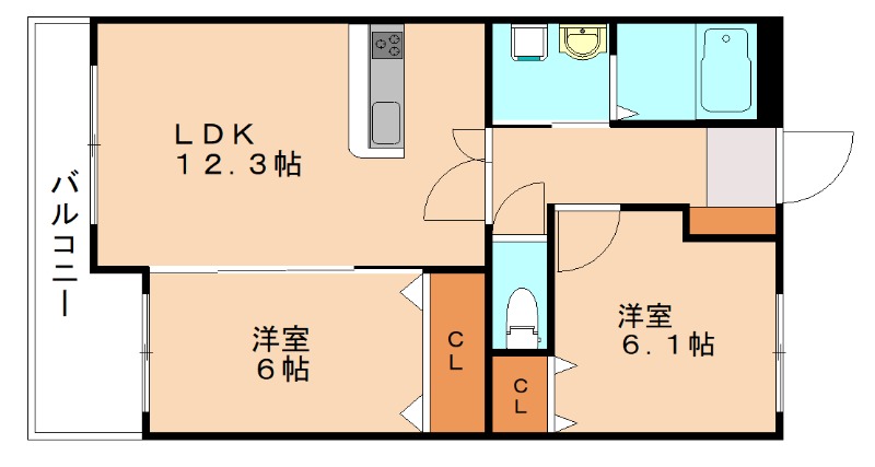 部屋写真