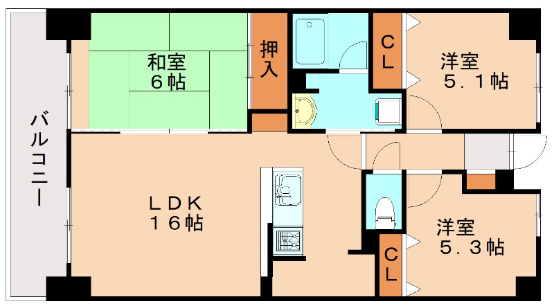 部屋写真