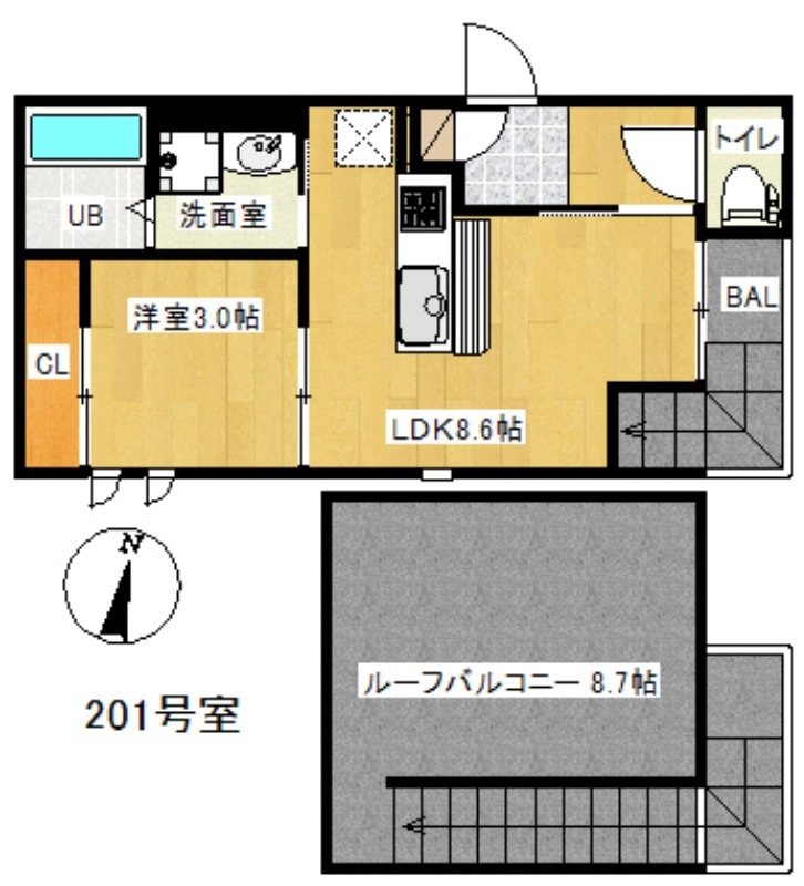 部屋写真