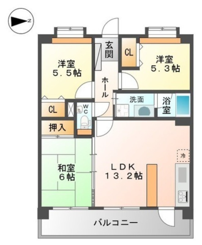 部屋写真