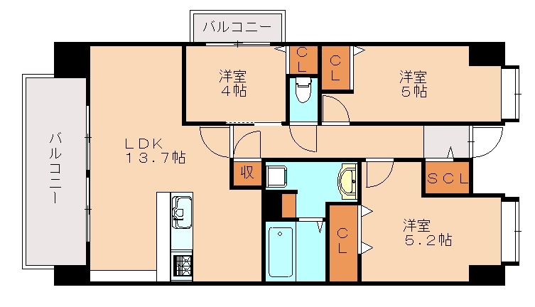 部屋写真