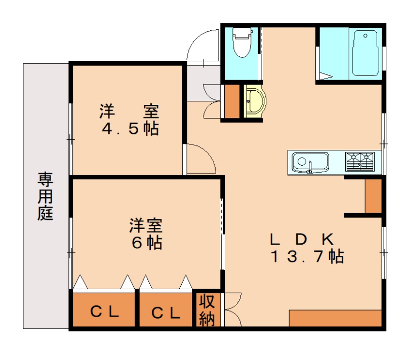 部屋写真