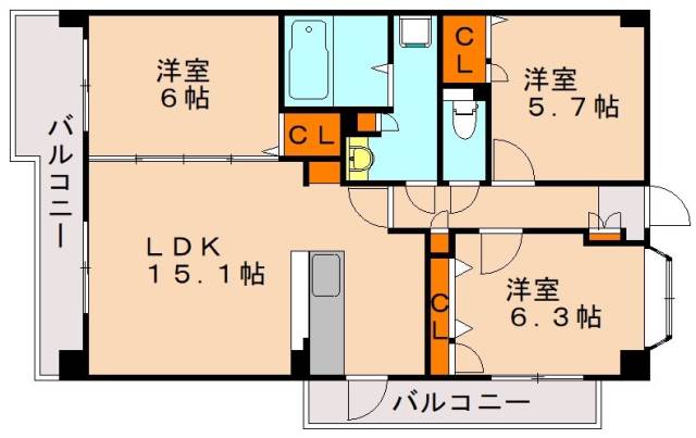 部屋写真