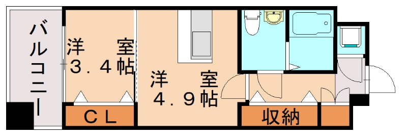 部屋写真