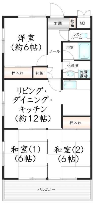部屋写真