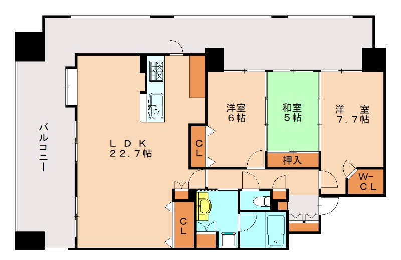 部屋写真