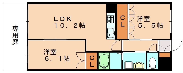 部屋写真