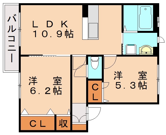 部屋写真