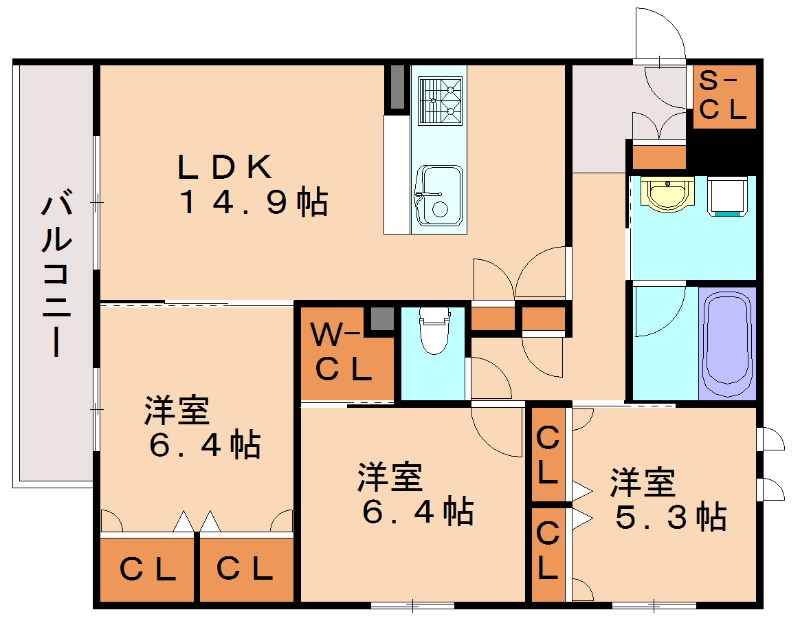部屋写真