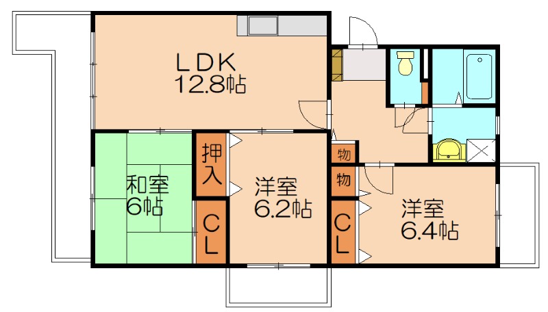 部屋写真