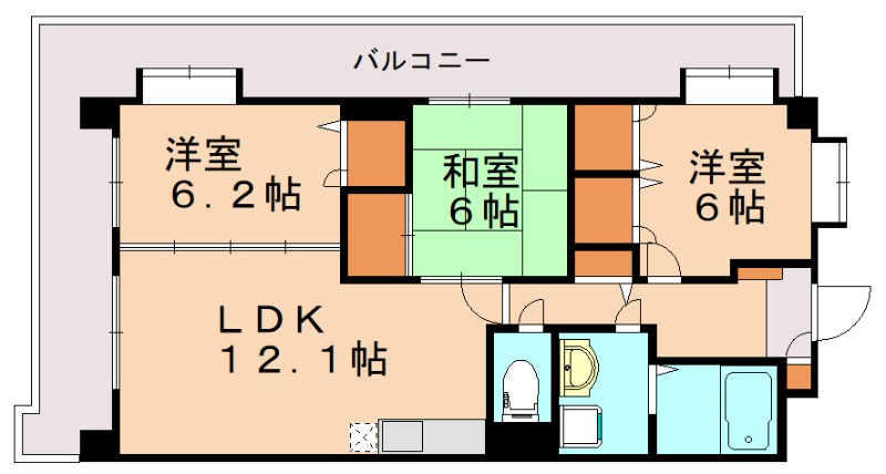 部屋写真