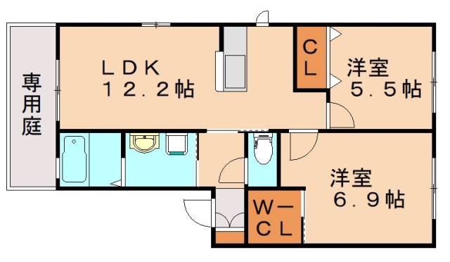 部屋写真
