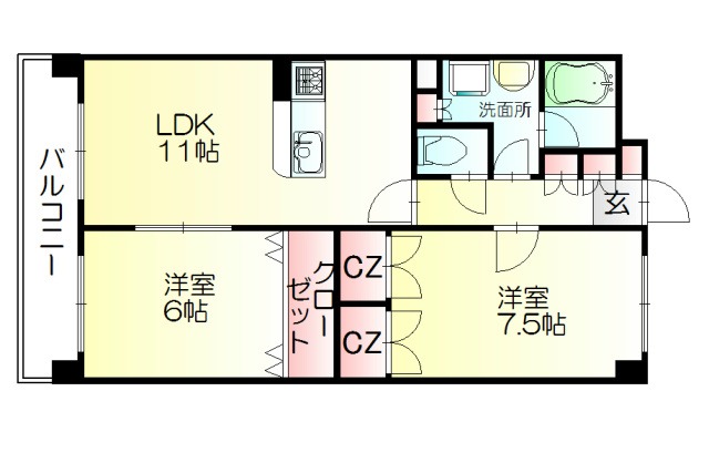 部屋写真