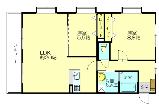 部屋写真