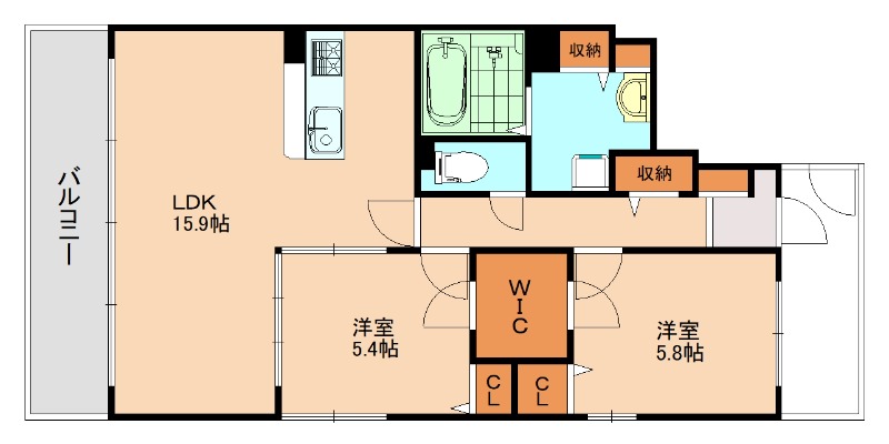 部屋写真