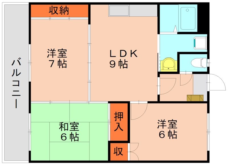 部屋写真