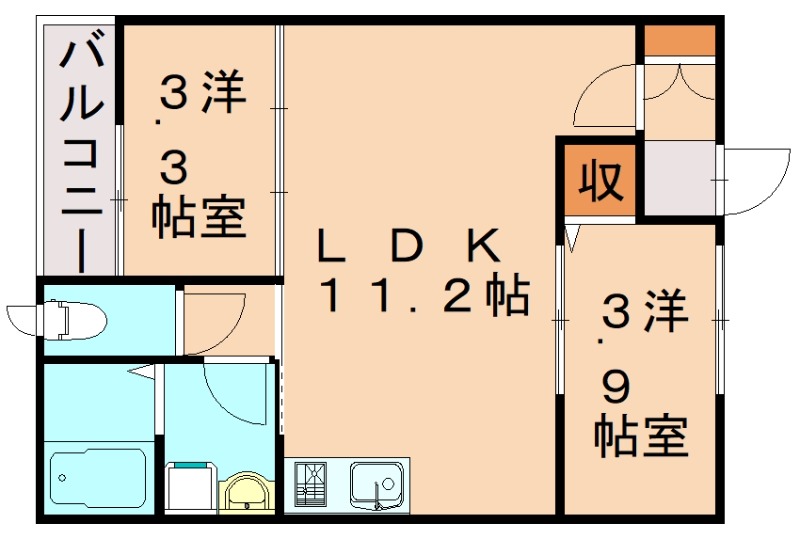 部屋写真