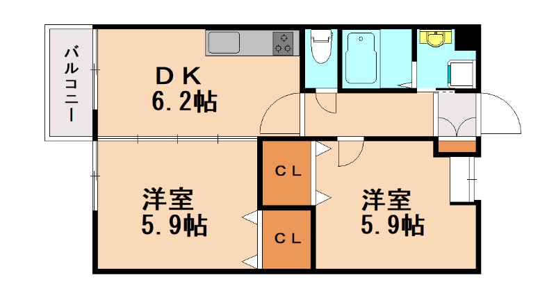 部屋写真