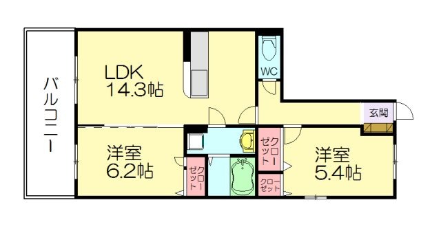 部屋写真