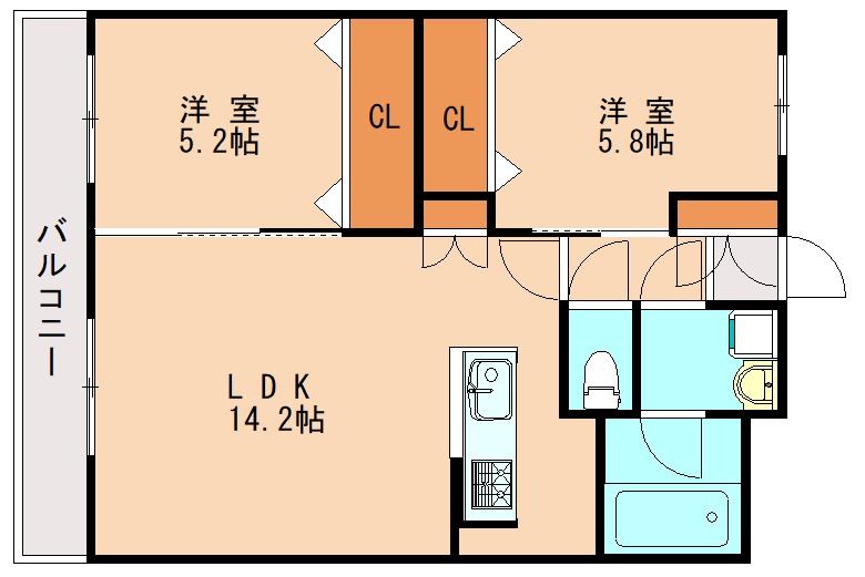 部屋写真