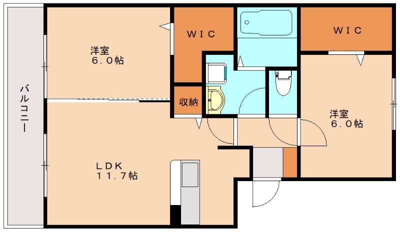部屋写真