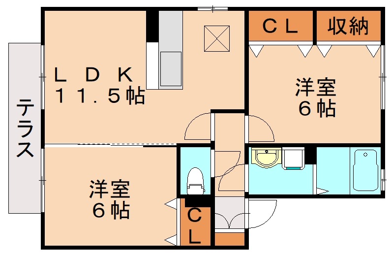 部屋写真