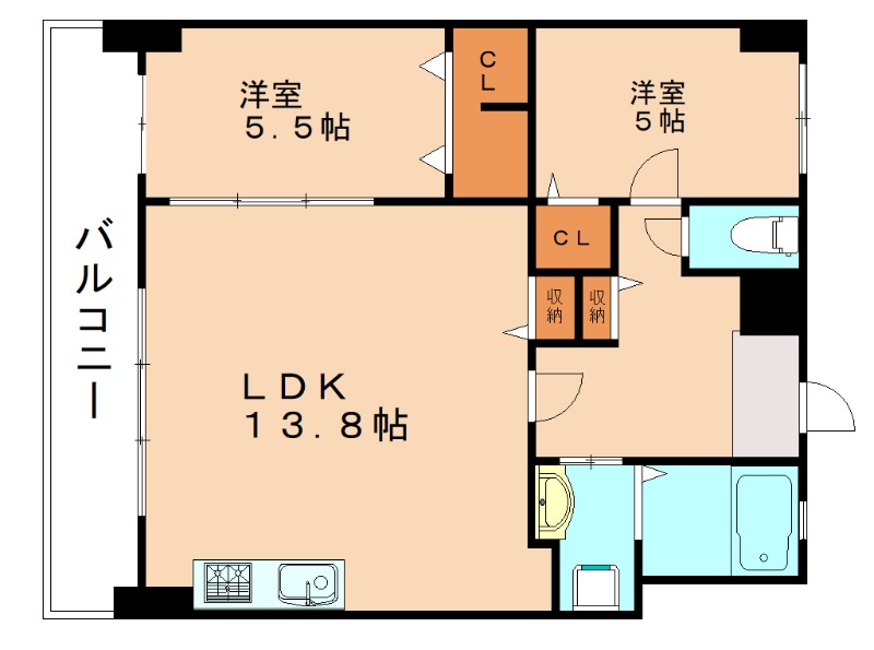 部屋写真
