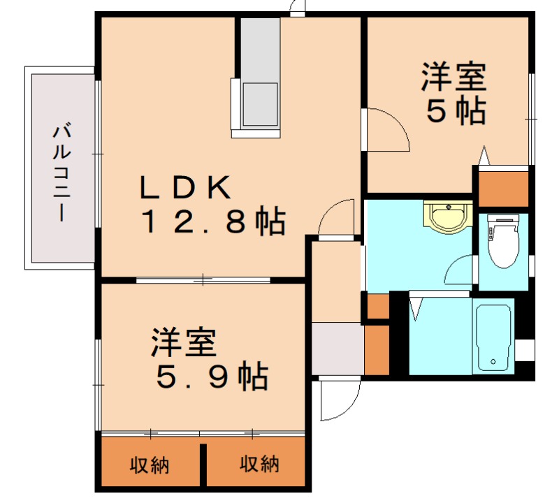 部屋写真