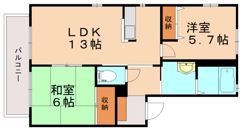 部屋写真