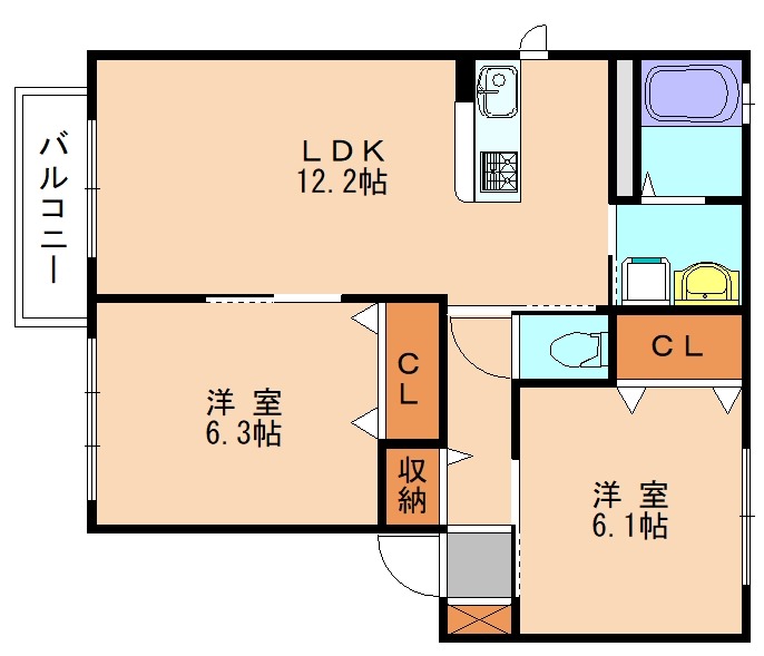 部屋写真
