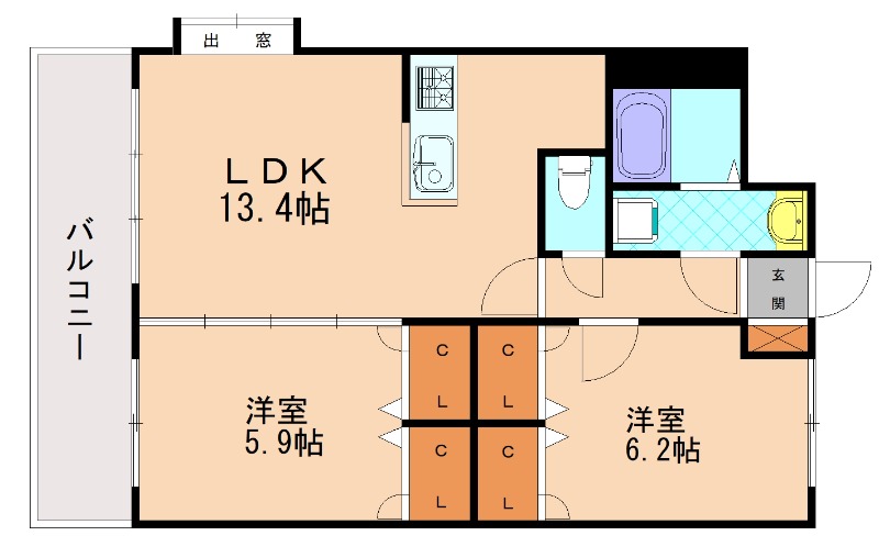 部屋写真