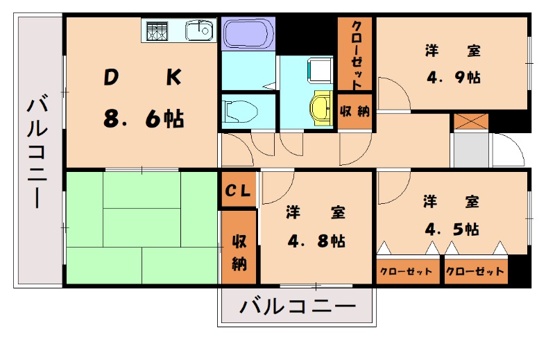 部屋写真