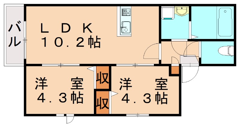 部屋写真