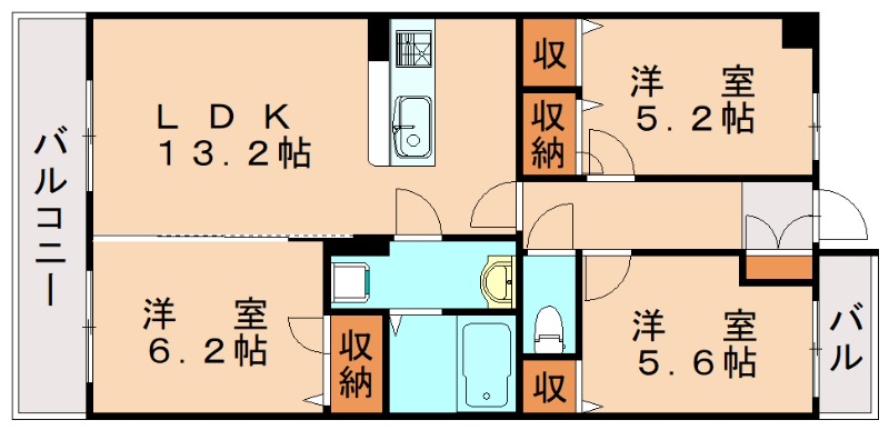 部屋写真