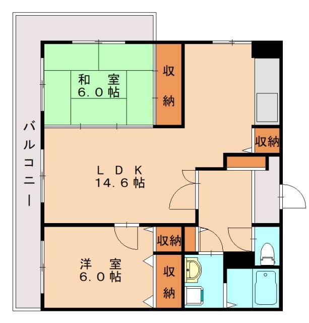 部屋写真