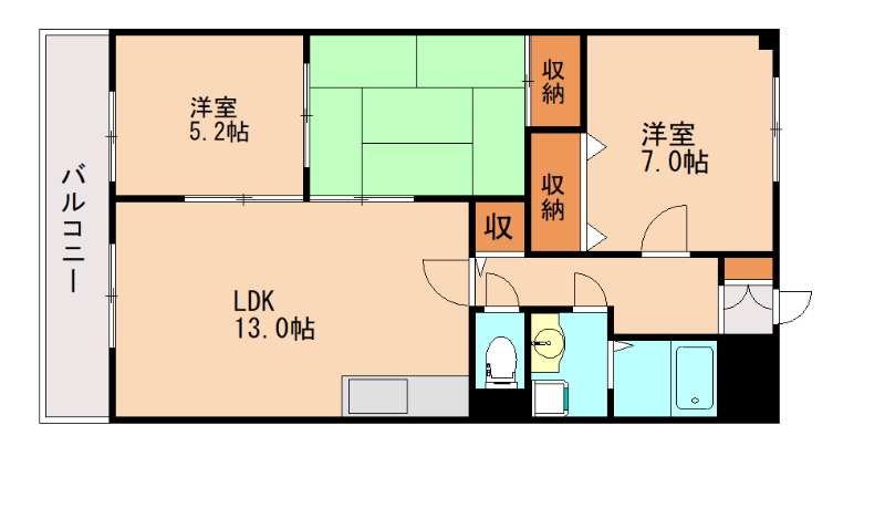 部屋写真