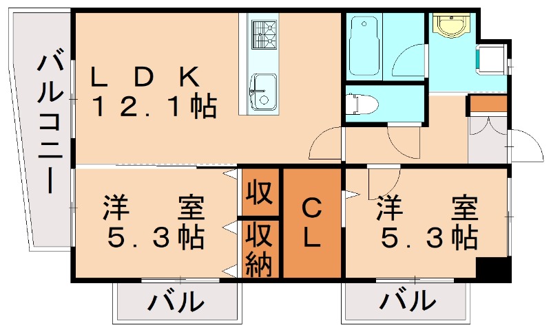 部屋写真