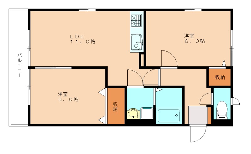 部屋写真