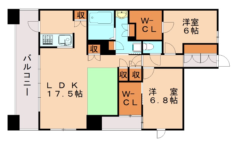 部屋写真