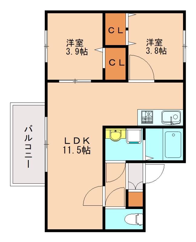 部屋写真