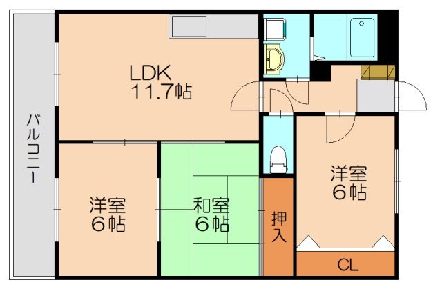 部屋写真
