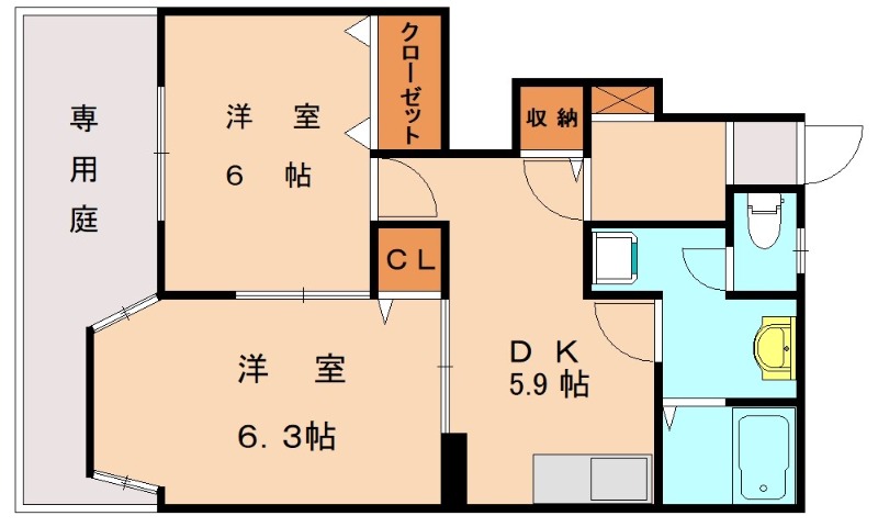 部屋写真