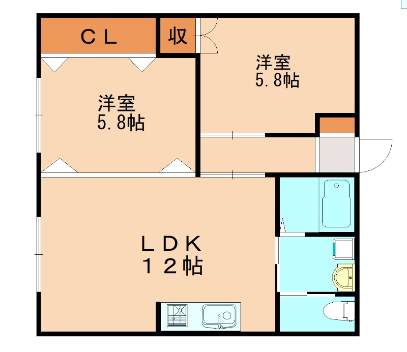 部屋写真